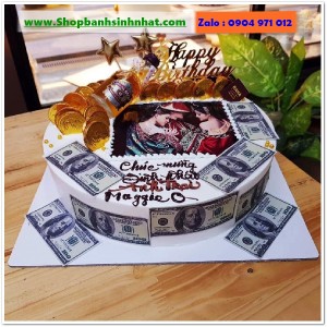 Bánh Sinh Nhật In Hình Ảnh - H642
